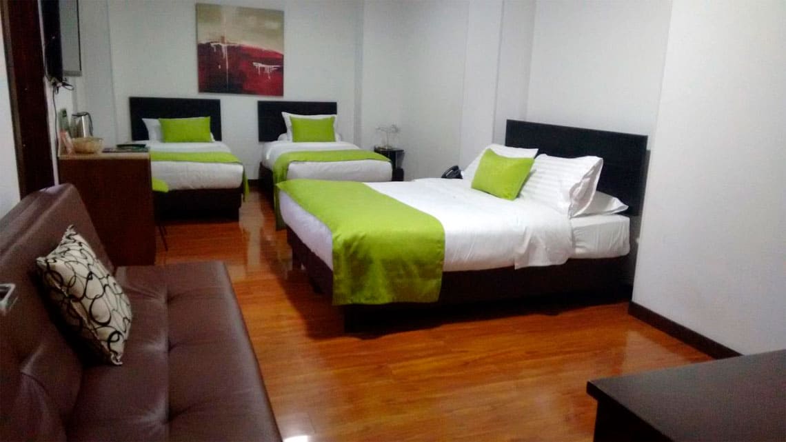 Habitación Triple - Hotel Macao Colombia